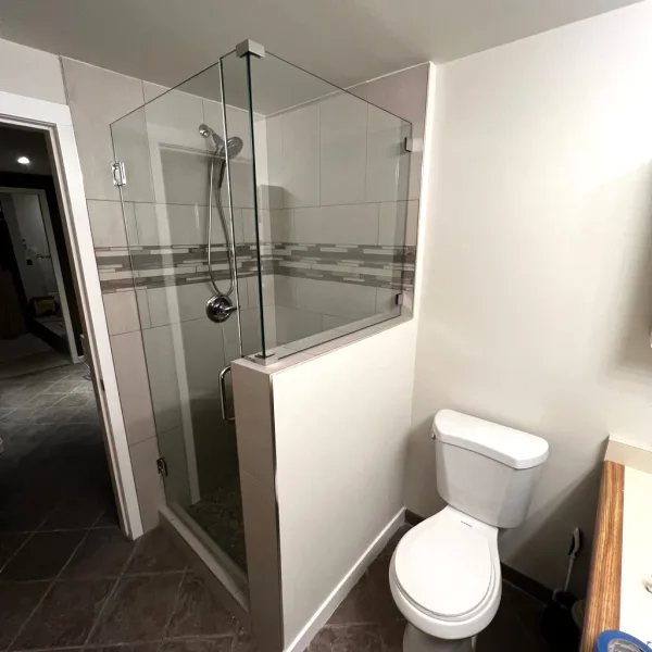 Renovated bathroom, 57 Ave, Surrey
