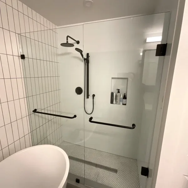 Renovated bathroom, West 4th, Vancouver